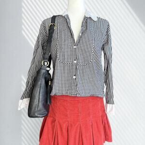 Preppy Y2k Vintage J.Crew Gingham Button-up